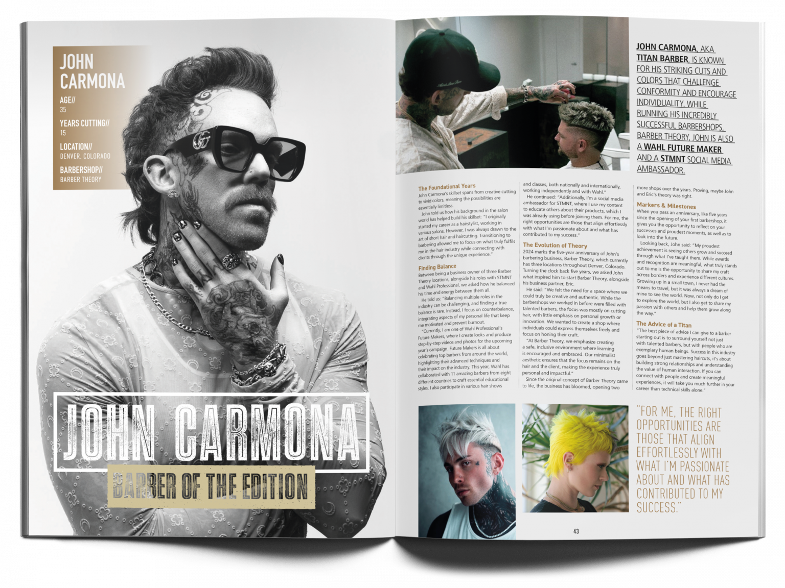 BARBER EVO NA Magazine Issue 39 (Paperback)