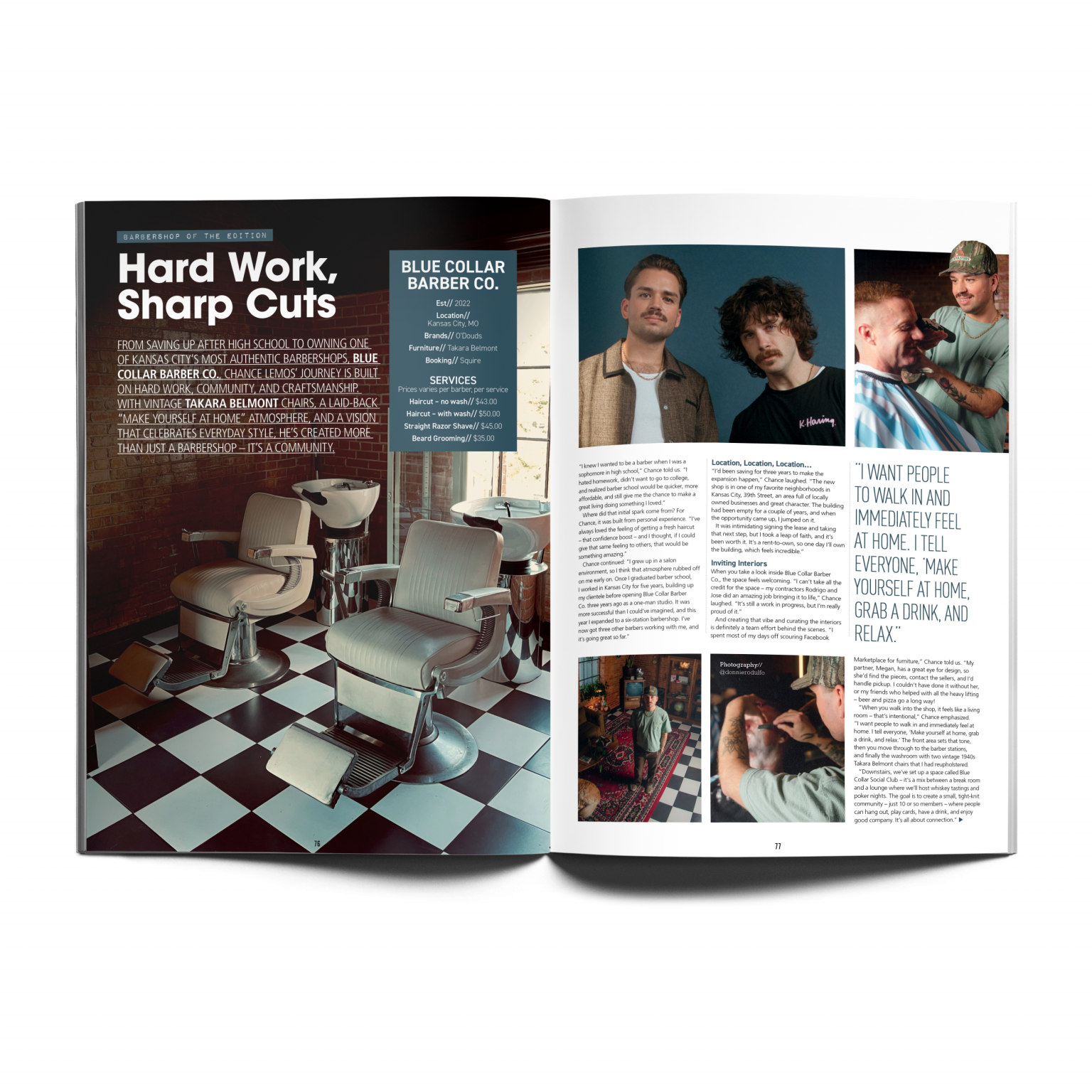 BARBER EVO NA Magazine Issue 46 (Paperback)