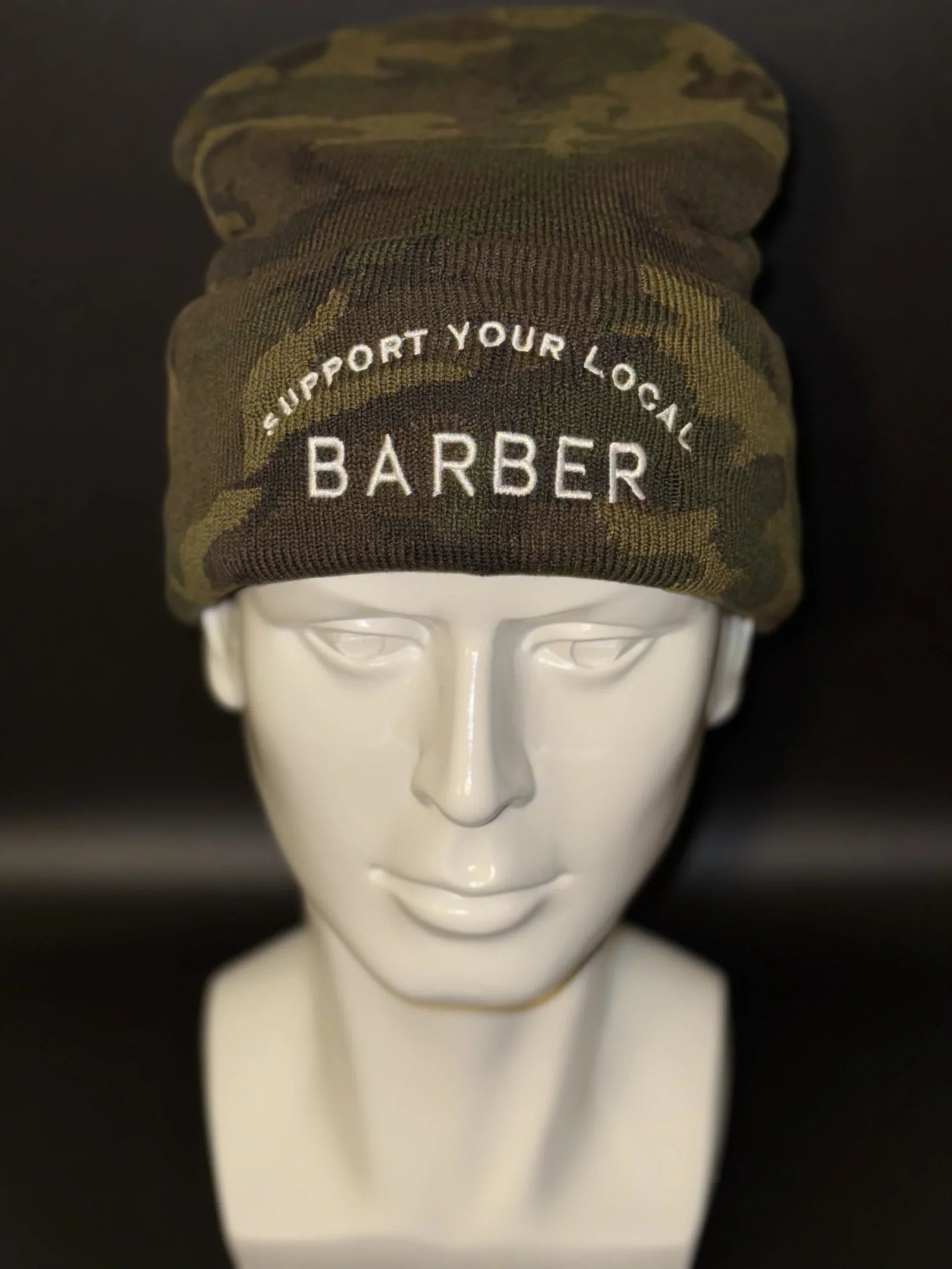 JTB COLLECTION Support Your Local Barber Beanie