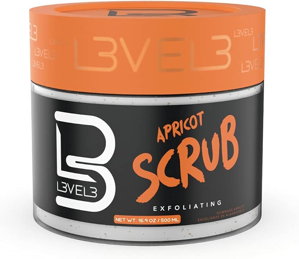 L3VEL3 Facial Exfoliating Apricot Scrub