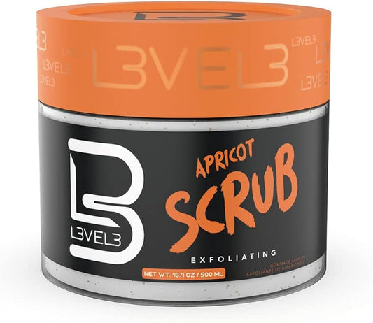 L3VEL3 Facial Exfoliating Apricot Scrub