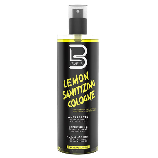 L3VEL3 Lemon Sanitizing Cologne Spray