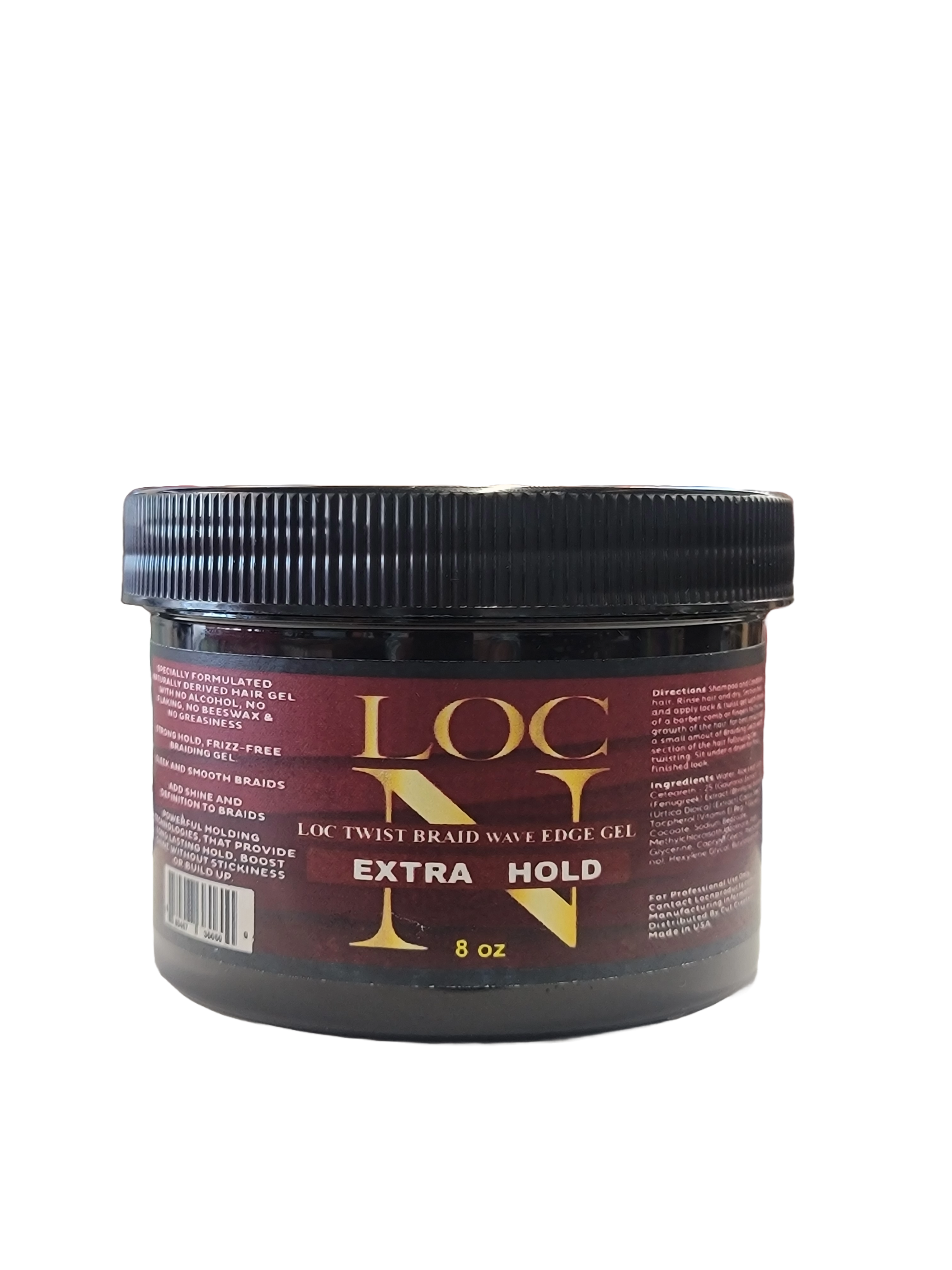 Loc N Twists Braids Wave Edge Gel Extra Hold