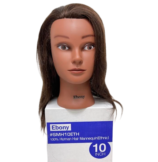 MAGIC COLLECTION 100% Human Hair Mannequin (Ethnic) Ebony