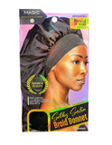 MAGIC COLLECTION Jumbo Silky Satin Braid Bonnet