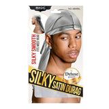 Magic Silky Satin Durag  (Gray)