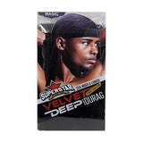 Magic Velvet Deep Wave Durag (Black)