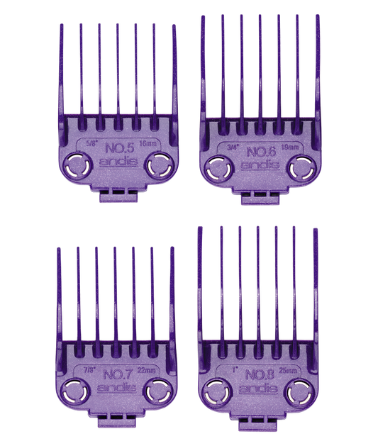 Andis Master® Dual Magnet Large 4-Comb Guide Set