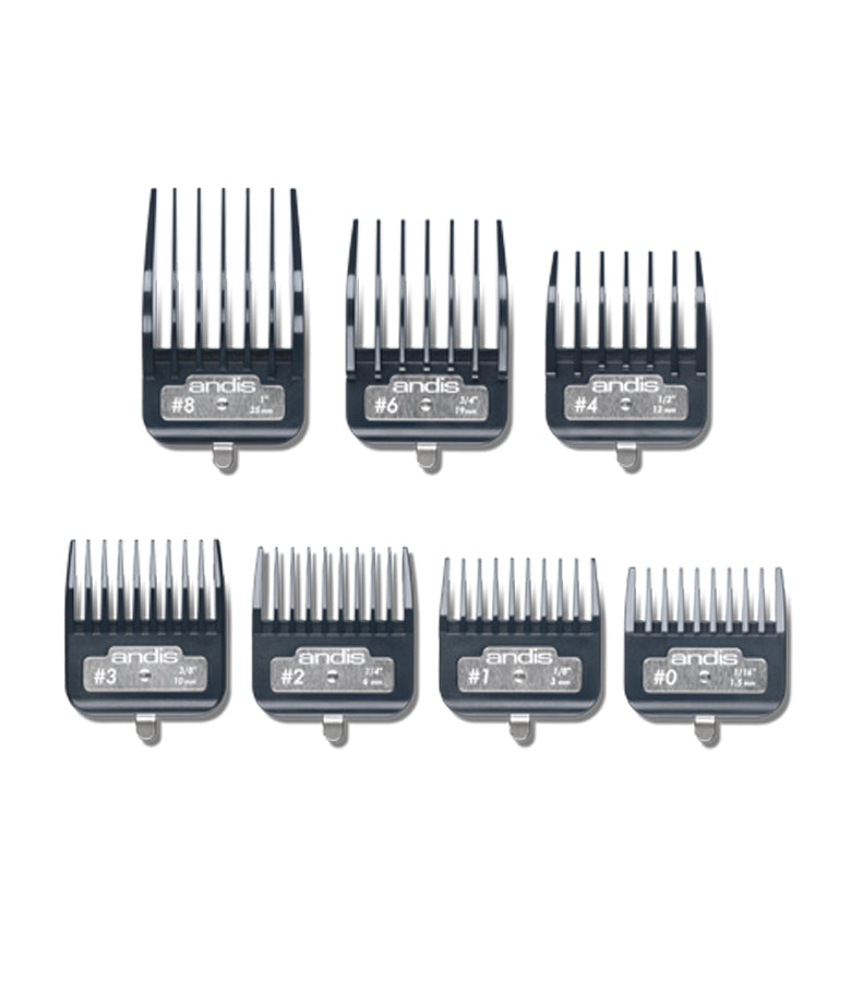 Andis Master® Premium Metal Clip Comb Set