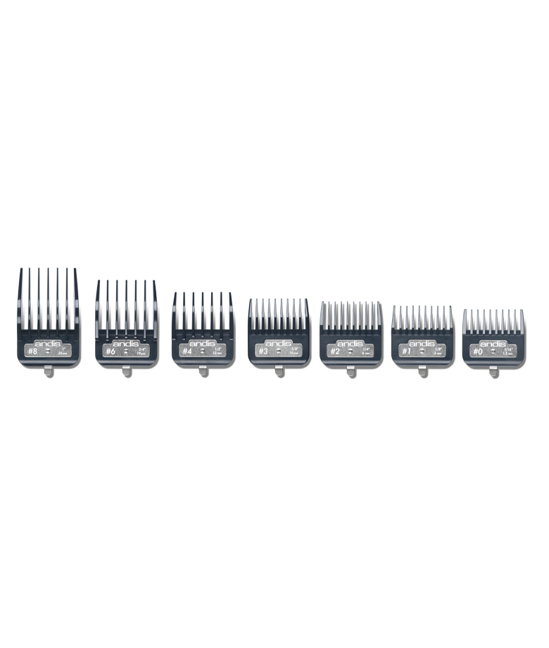 Andis Master® Premium Metal Clip Comb Set