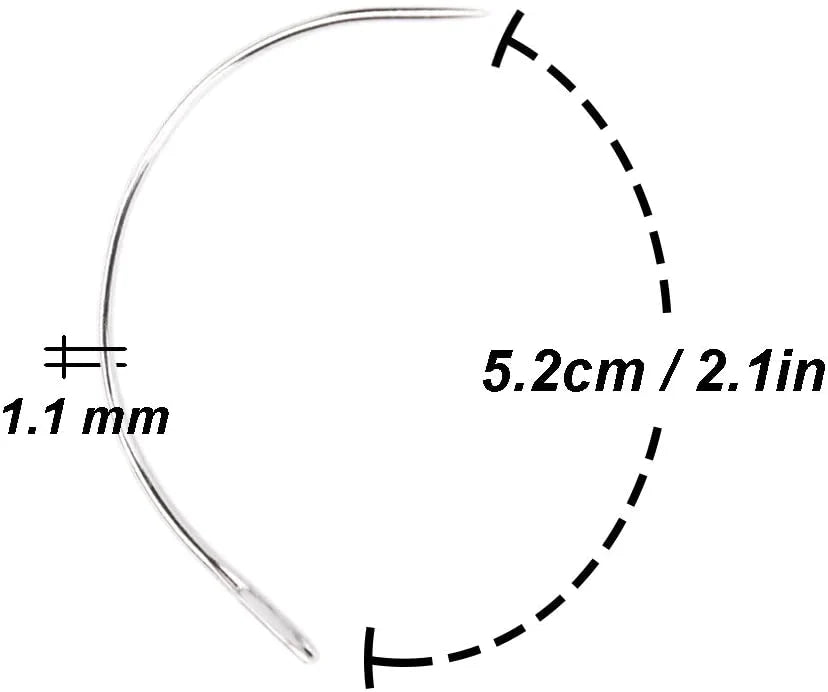Medium Curve Weaving Needle