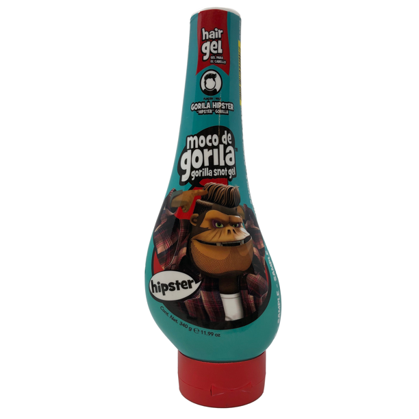 Moco de Gorila Snot Hair Gel Punk Yellow Squeeze Tube, 11.9oz