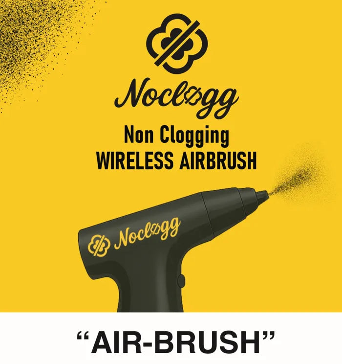 NOCLOGG Non-Clogging Wireless Airbrush