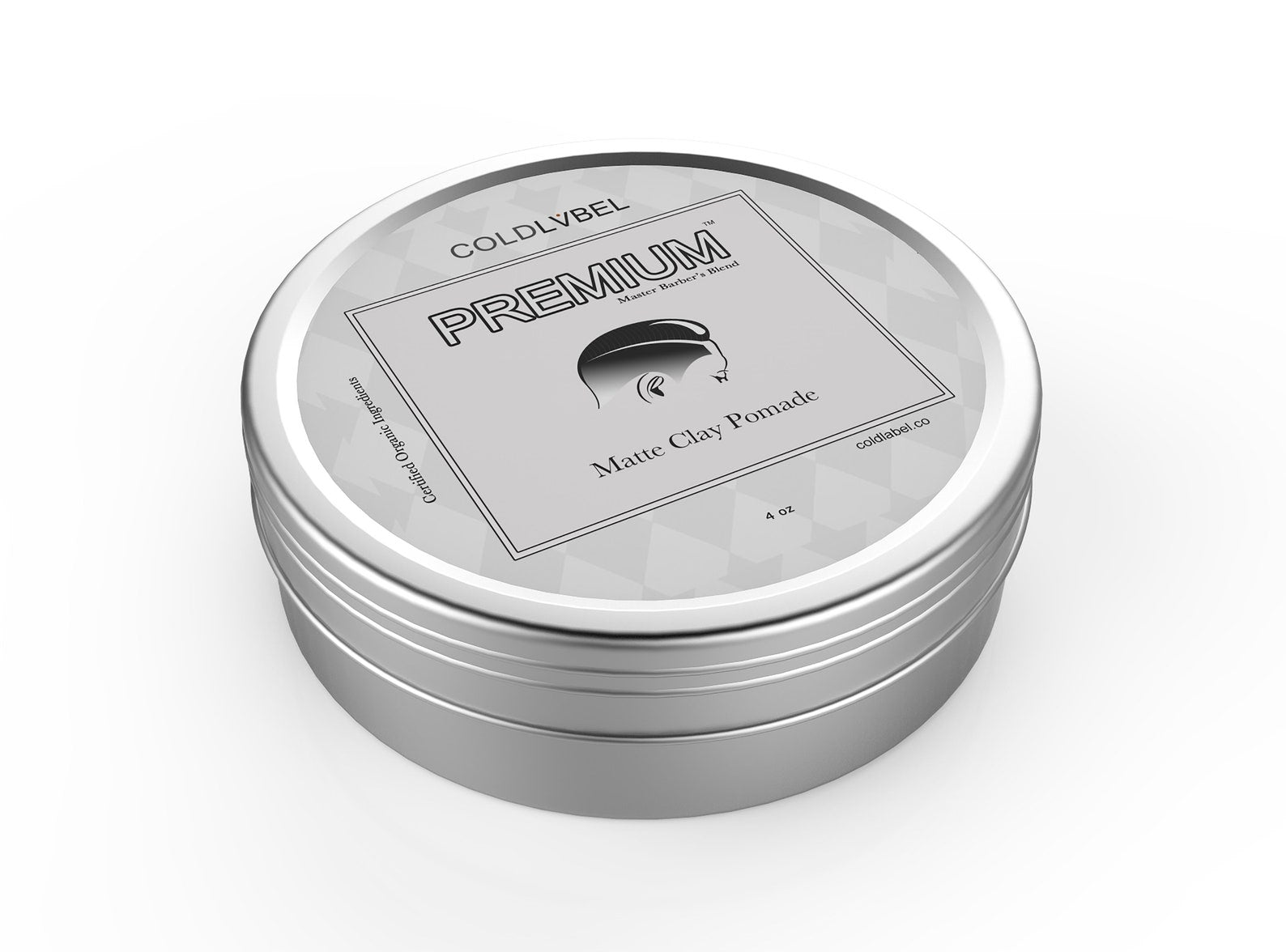 Premium Matte Clay Pomade 4 oz