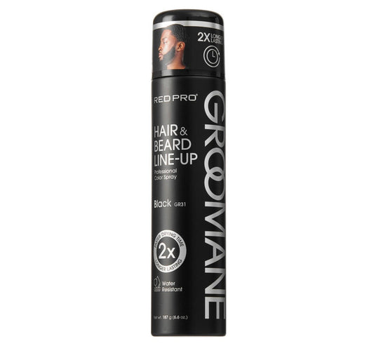 RED PRO Groomane Hair & Beard Lineup Black