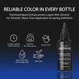 RED PRO Groomane Beard & Lineup Color Darkest Brown