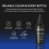 RED PRO Groomane Beard & Lineup Color Jet Black