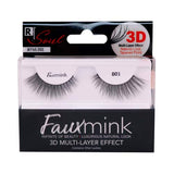 RESPONSE SOUL 3D Multi-Layer Effect Faux Mink Lashes 001