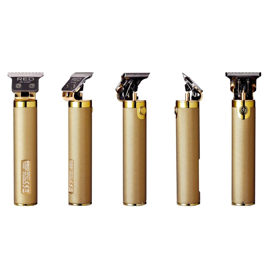 RED by Kiss Cordless Trimmer with Precision Blade Gold