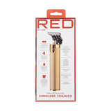 RED by Kiss Cordless Trimmer with Precision Blade Gold