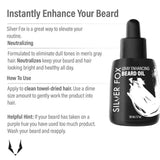 SILVER FOX Grey Enhancing Beard Oil