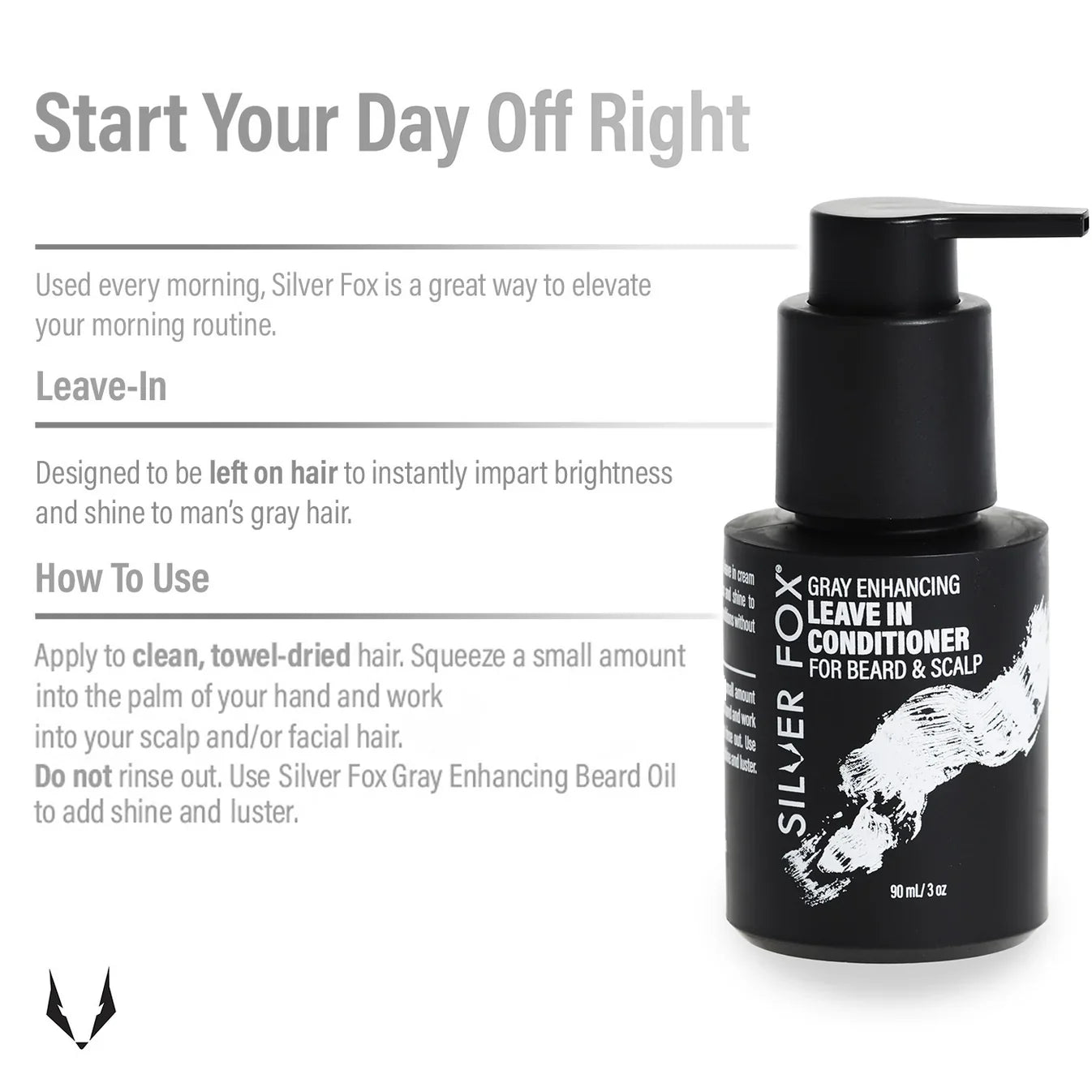 SILVER FOX Grey Enhancing Leave-In Conditioner