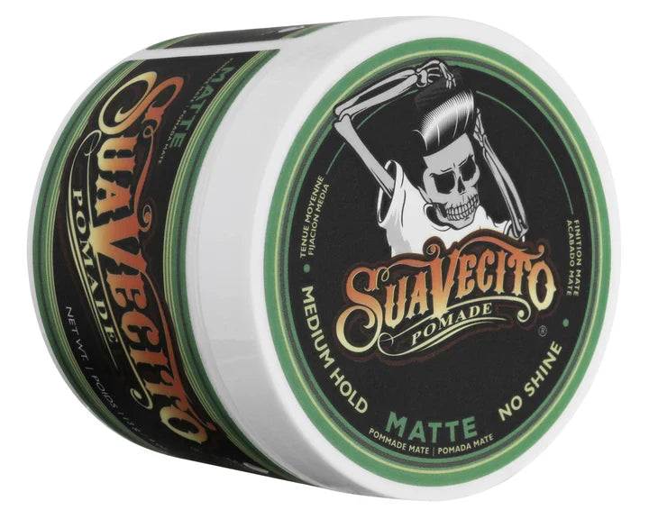 SUAVECITO Matte Pomade Medium Hold 4 oz