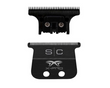 STYLECRAFT S/C REPLACEMENT FIXED BLACK DIAMOND X-PRO WIDE FIXED BLADE WITH BLACK DLC “THE ONE” CUTTER TRIMMER BLADE SET- SC536B