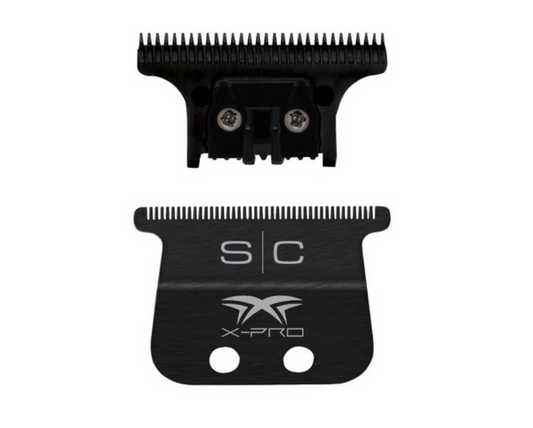 STYLECRAFT S/C REPLACEMENT FIXED BLACK DIAMOND X-PRO WIDE FIXED BLADE WITH BLACK DLC “THE ONE” CUTTER TRIMMER BLADE SET- SC536B