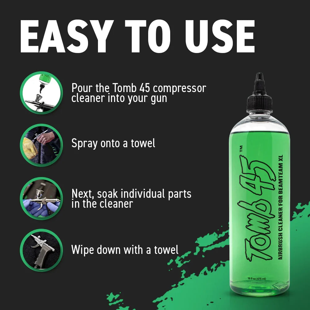 Tomb45® Airbrush Cleaner for BeamTeam Cordless XL