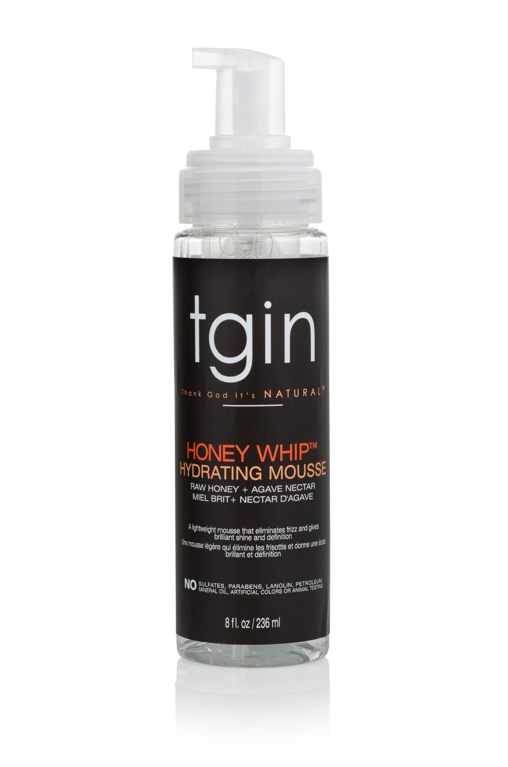 THANK GOD IT'S NATURAL Honey Whip Hydrating Mousse 8oz