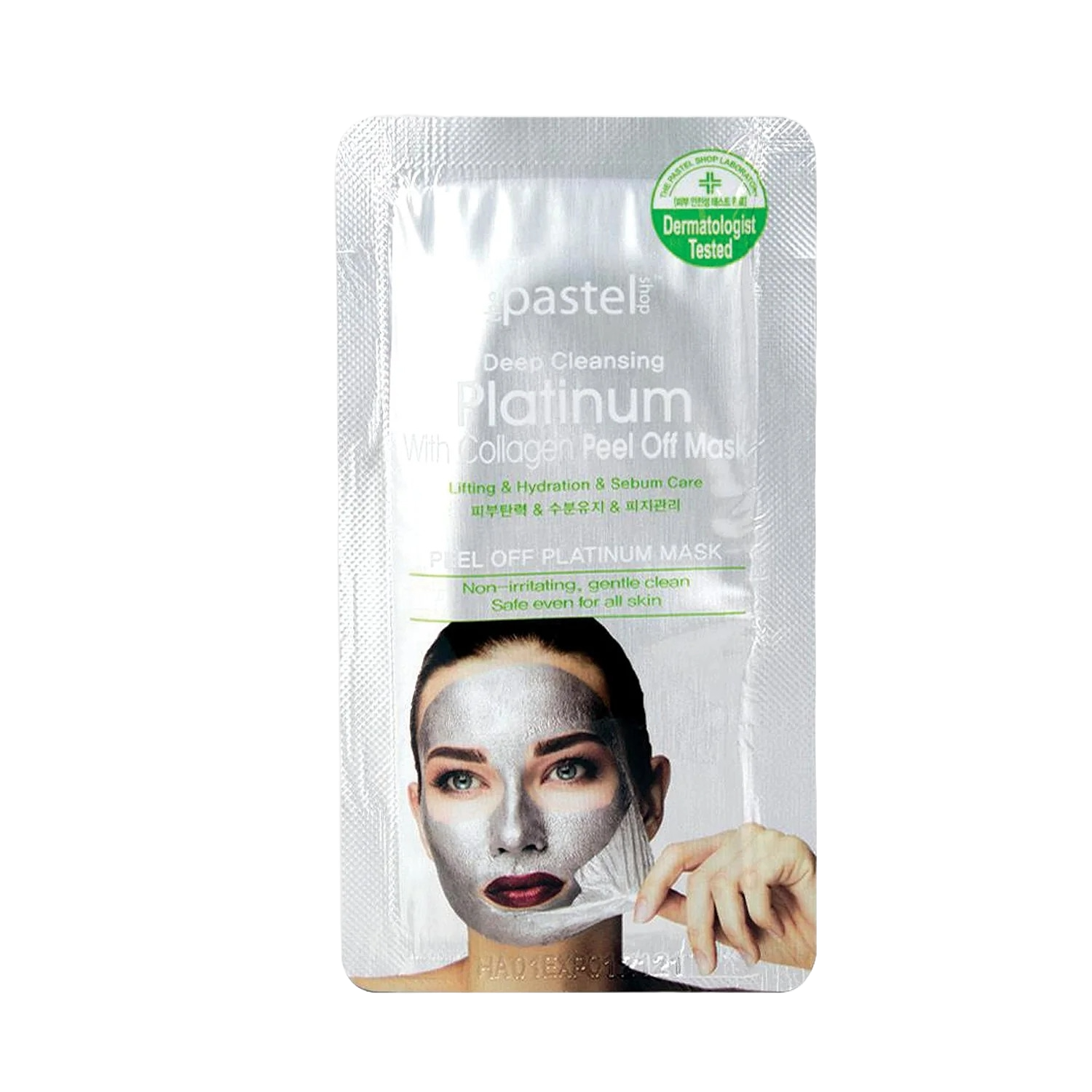 THE PASTEL SHOP Platinum Peel Off Facial Mask