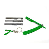 Tomb45® Triple Cartridge Razor Holder (Green)