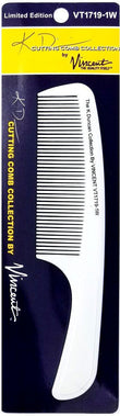 VINCENT Ceramic Flat Top Comb Jr. 8-1/4"