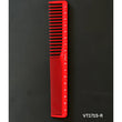 Vincent Professional Red Ceramic Comb Kenny Duncan Collection VT1715-R