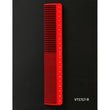 Vincent Professional Red Ceramic Comb Kenny Duncan Collection VT1717-R
