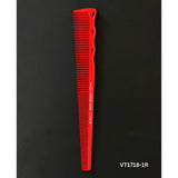 Vincent Professional Red Ceramic Comb Kenny Duncan Collection VT1718-1R