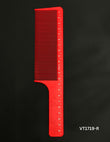 Vincent Professional Red Ceramic Comb Kenny Duncan Collection VT1719-R