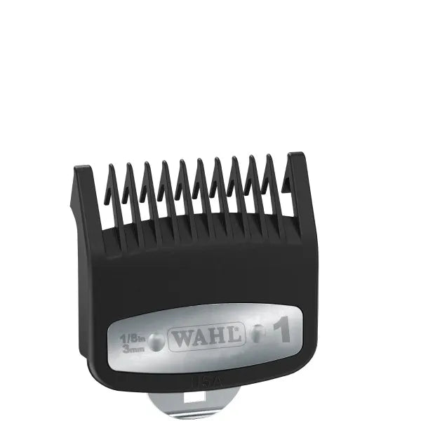 WAHL 8 Pack Premium Guides with Organizer - Black