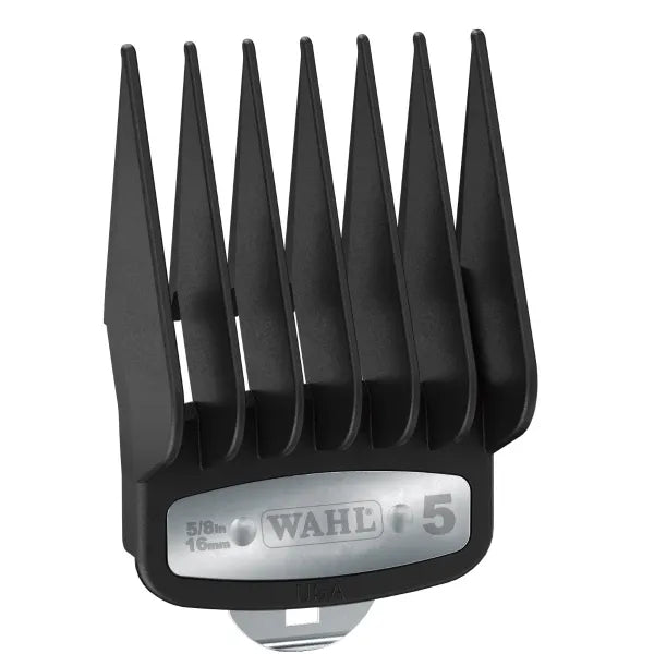 WAHL 8 Pack Premium Guides with Organizer - Black