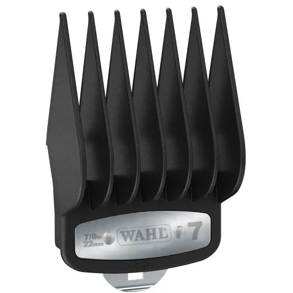 WAHL 8 Pack Premium Guides with Organizer - Black