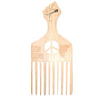 H2PRO Wood Pick Comb- GW01
