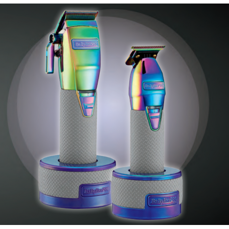 BabylissPRO BaByliss PRO Chameleon FX Boost+ Limited Edition Clipper & Trimmer Set w/ Charging Base