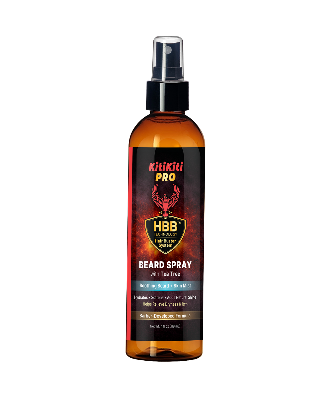 KitiKiti Pro Beard Spray - 4 oz