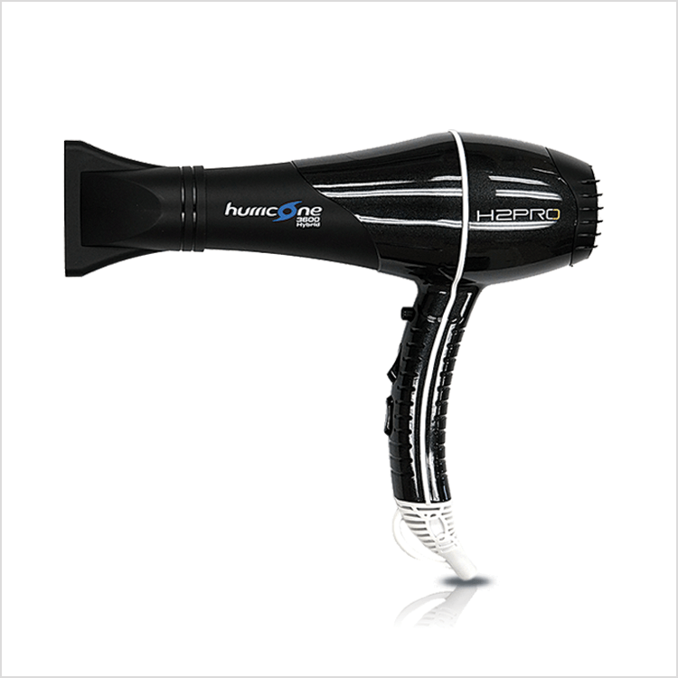 H2PRO HURRICANE HYBRID 3600 LIGHTWEIGHT HAIR DRYER – BLACK