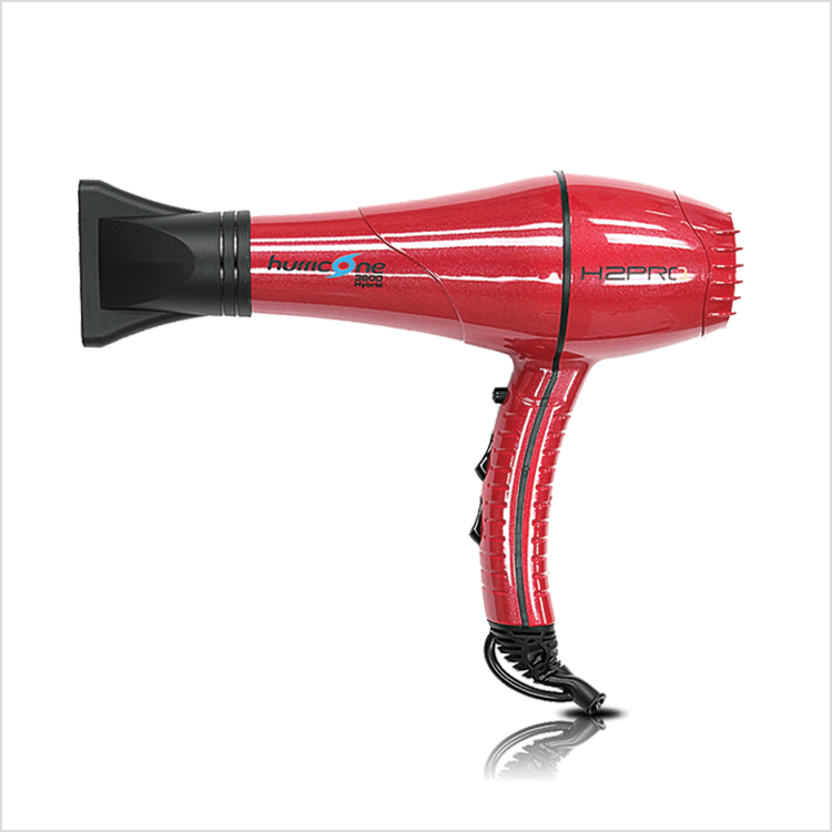 H2PRO HURRICANE HYBRID 3600 LIGHTWEIGHT HAIR DRYER – RED