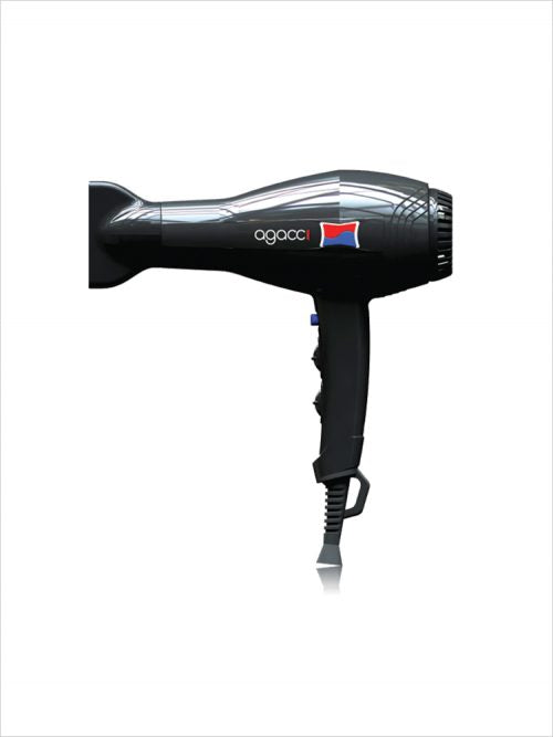 H2PRO AGACCI D2000 LIGHTWEIGHT HAIR DRYER – BLACK