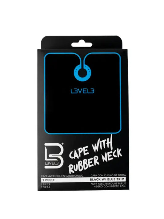 L3VEL3  Professional Rubber Neck Cutting Cape