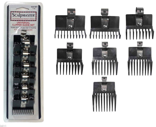 ScalpMaster Universal Clipper Guide Set (Fits Most Brands)