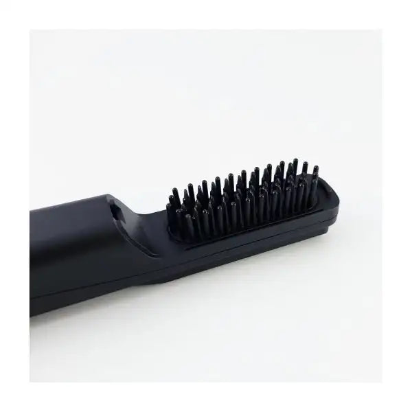 Heat Stroke Hot Brush - Professional Cordless Beard and Hair Styling Hot Brush with Cool Touch Tips